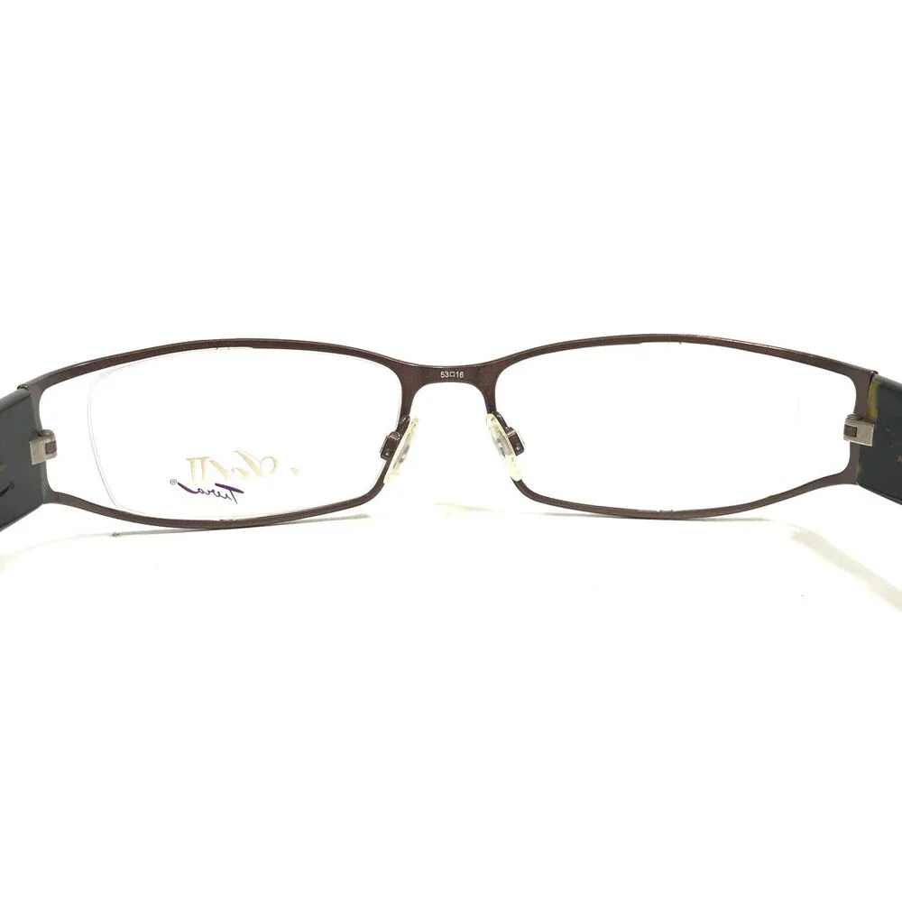 Tura Eyeglasses Frames MOD.A104 BRN Brown Rectangular Full Rim 53-16-130
